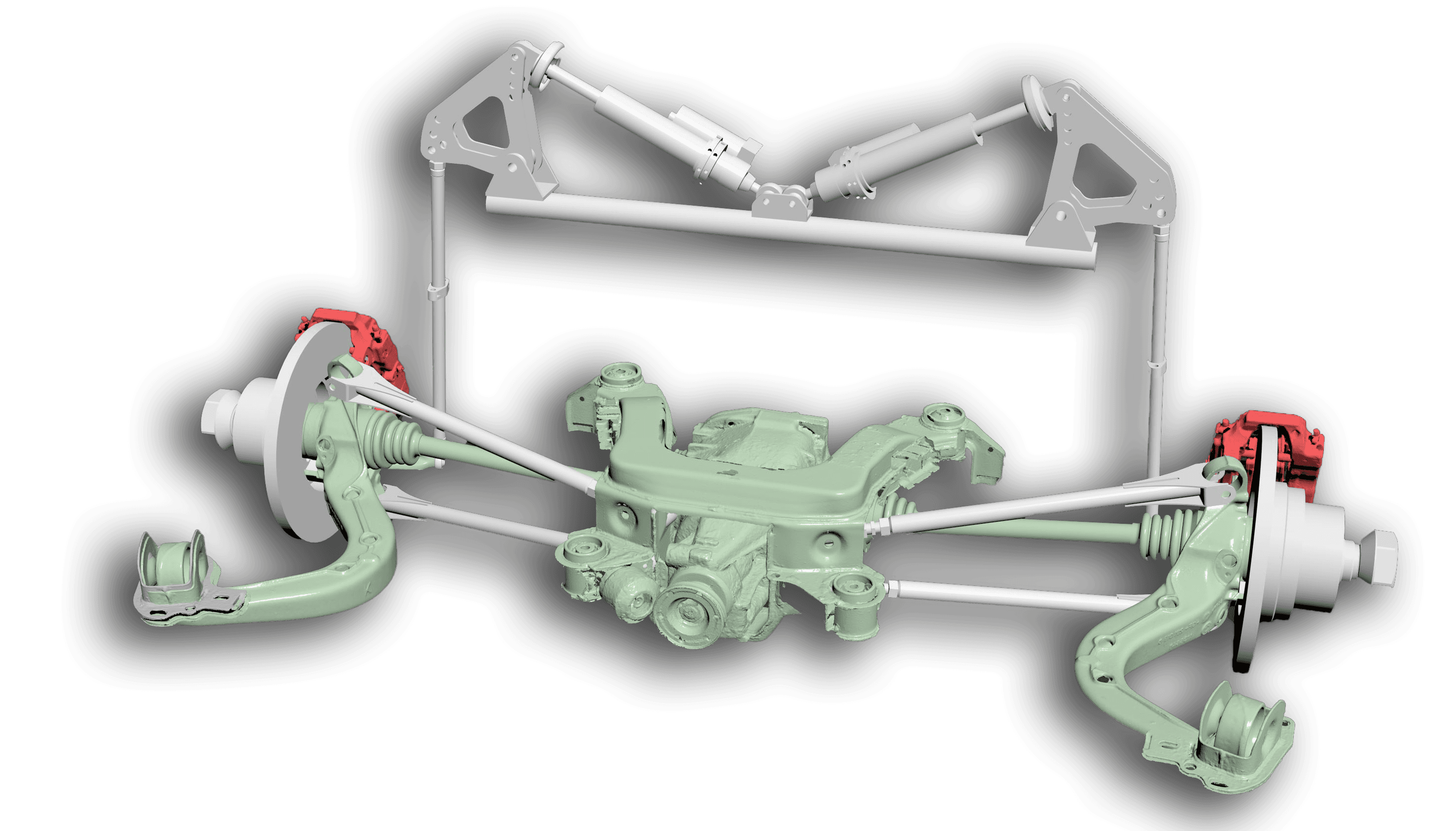 Conversie suspensie spate cu pushrod detail 4