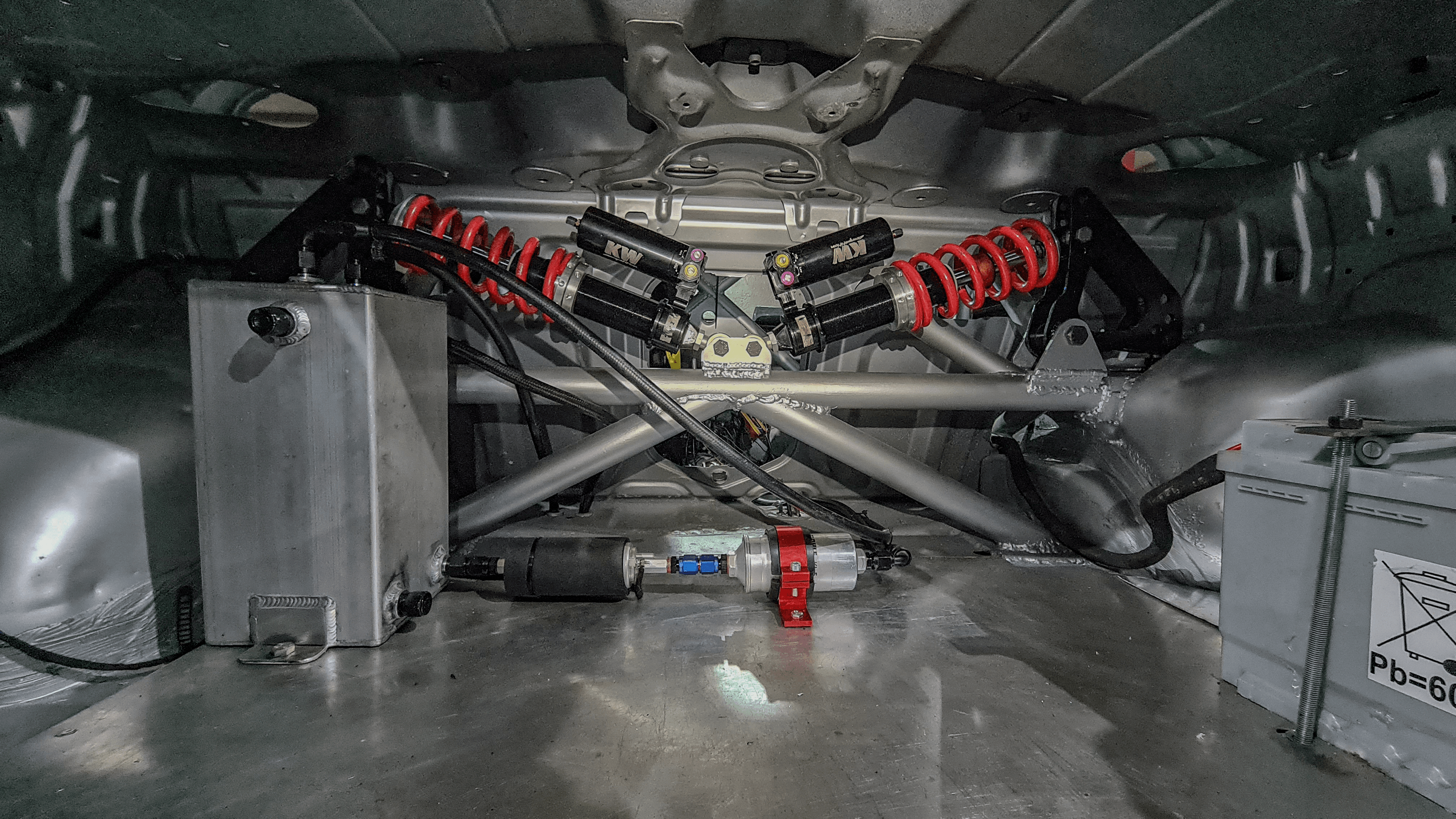 Conversie suspensie spate cu pushrod